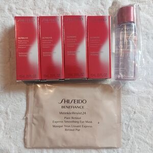 4 + Shiseido Ultimune Power Infusing Concentrate Travel Size .33 oz plus…